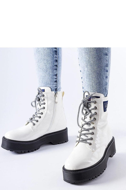 White Lee Cooper Boots