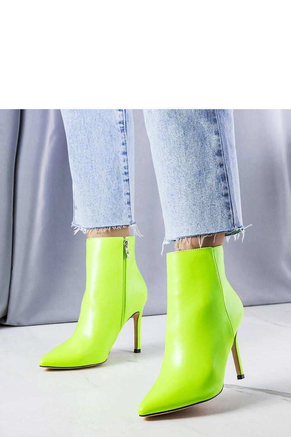 Green Sandy Stiletto Boots  Shop One Place