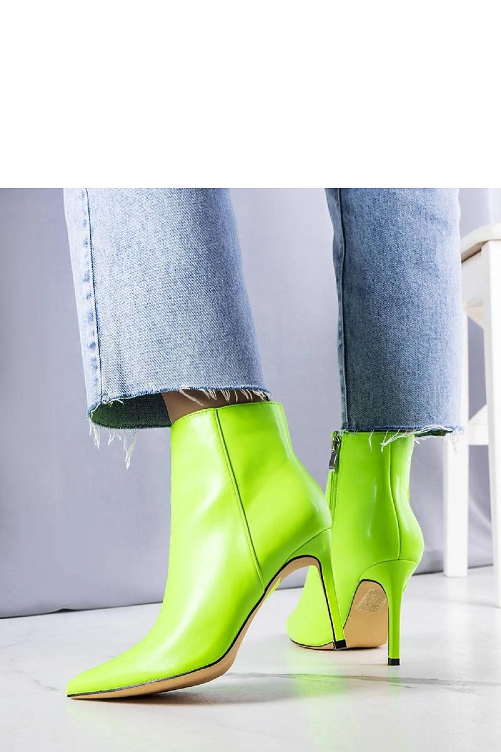 Green Sandy Stiletto Boots  Shop One Place