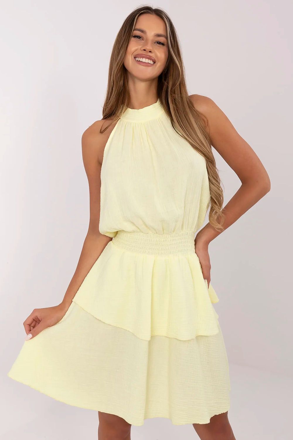 Flared Sleeveless Cotton Dress – Light, Airy & Perfect for Summer  Shop One Place