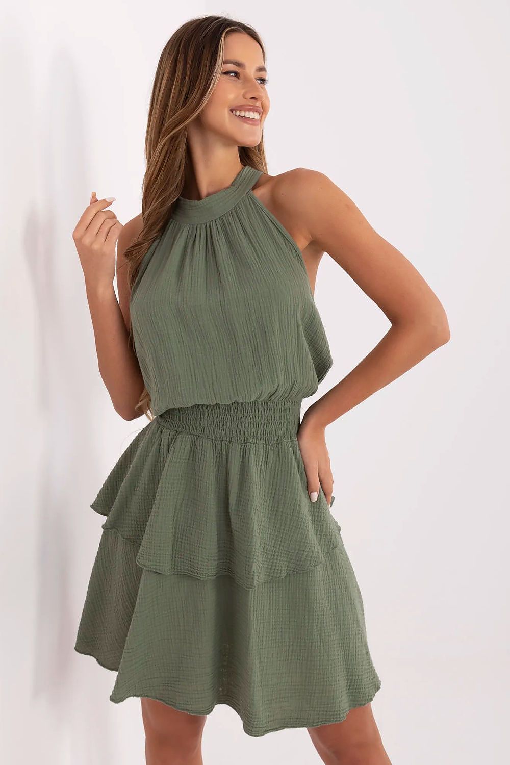 Flared Sleeveless Cotton Dress – Light, Airy & Perfect for Summer  Shop One Place
