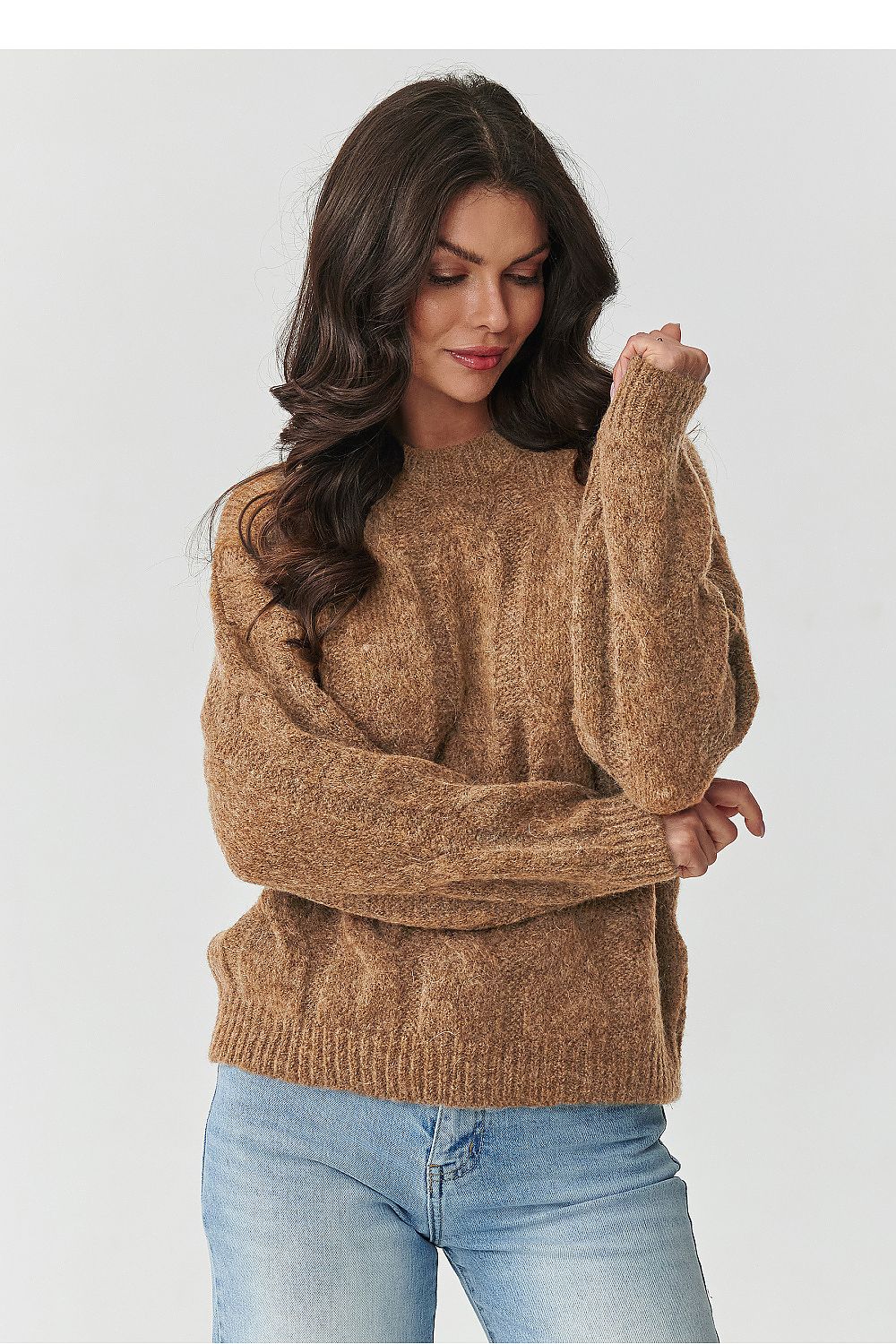 Jumper model 217355 Makadamia  Shop One Place