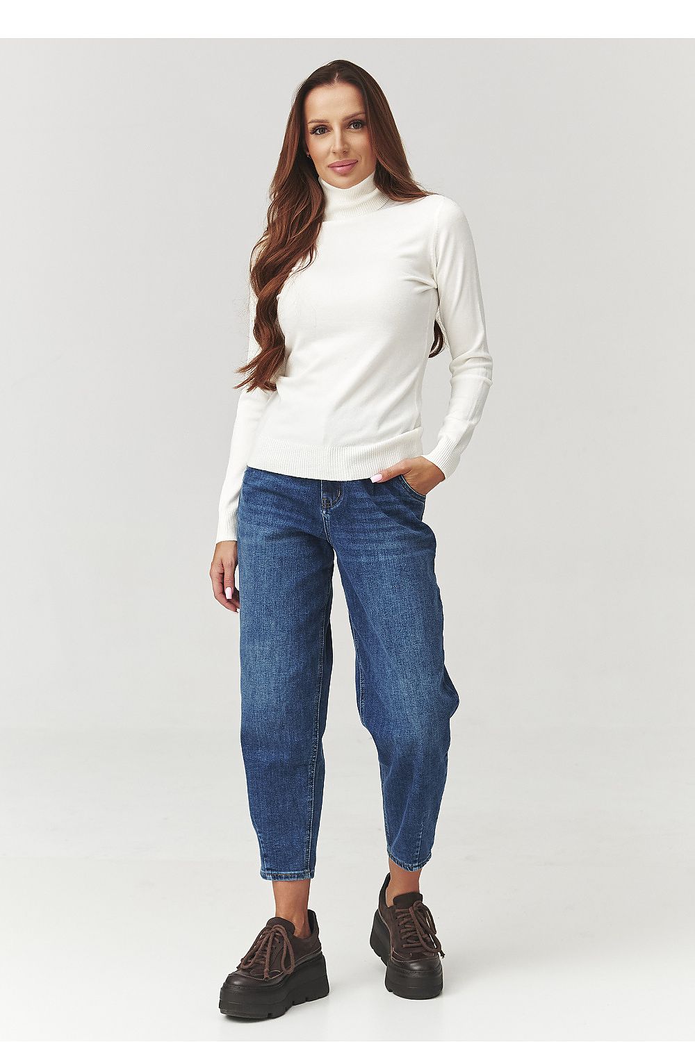 Turtleneck model 219739 Makadamia  Shop One Place