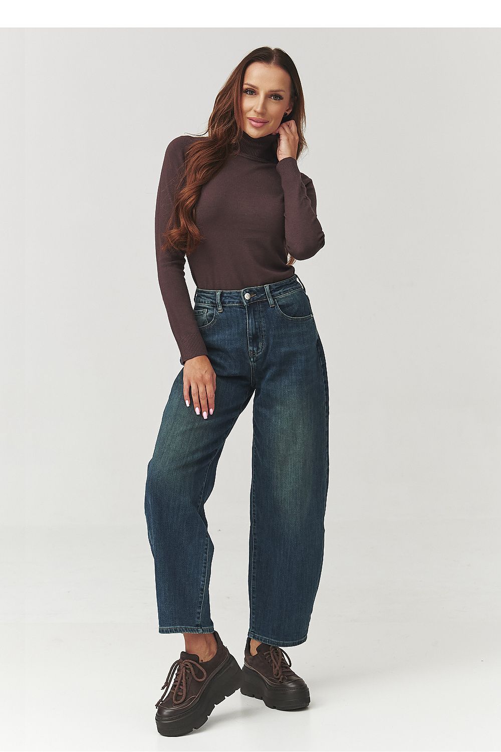 Turtleneck model 219739 Makadamia  Shop One Place