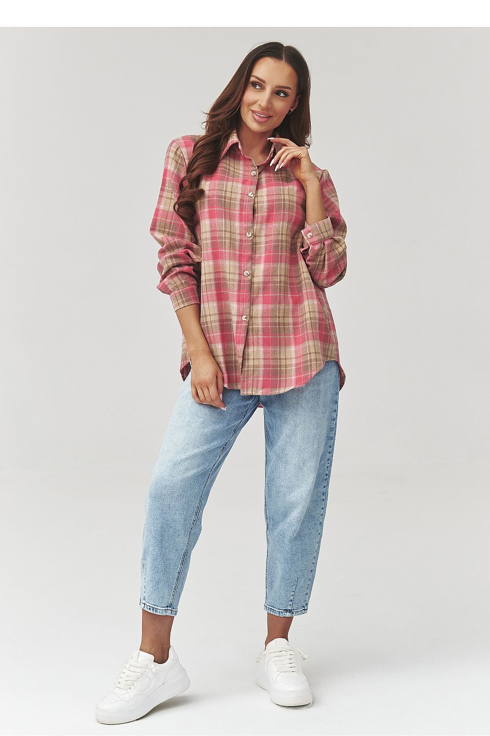 Long sleeve shirt model 223228 Makadamia  Shop One Place