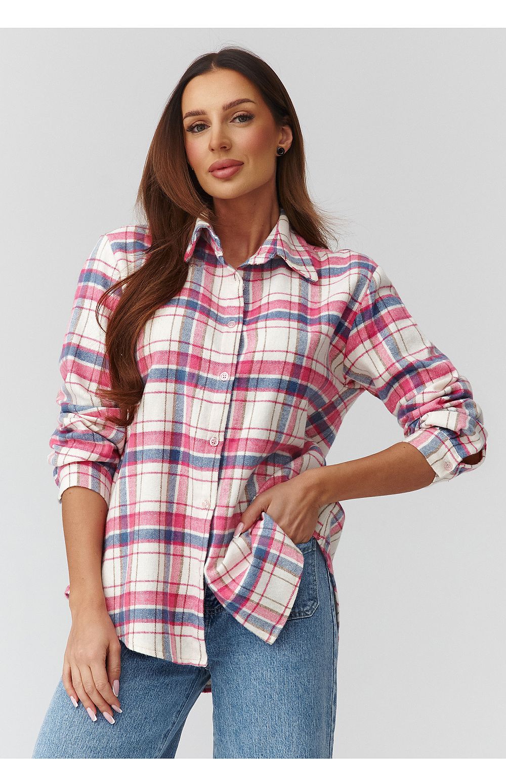 Long sleeve shirt model 223228 Makadamia  Shop One Place