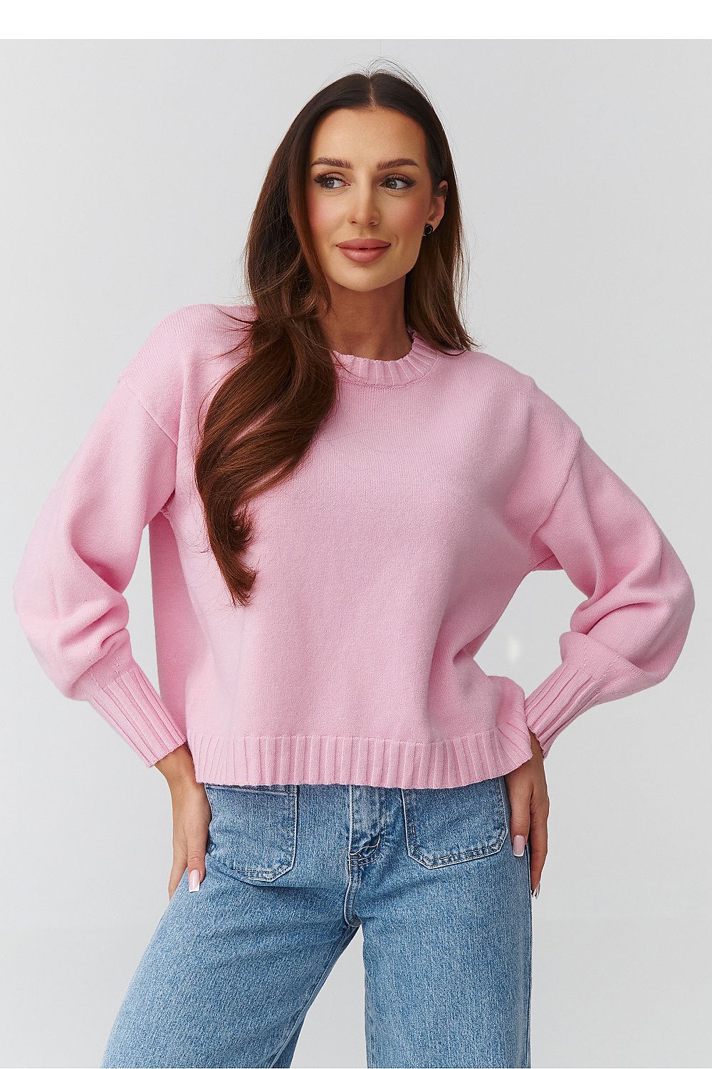 Jumper model 224104 Makadamia  Shop One Place