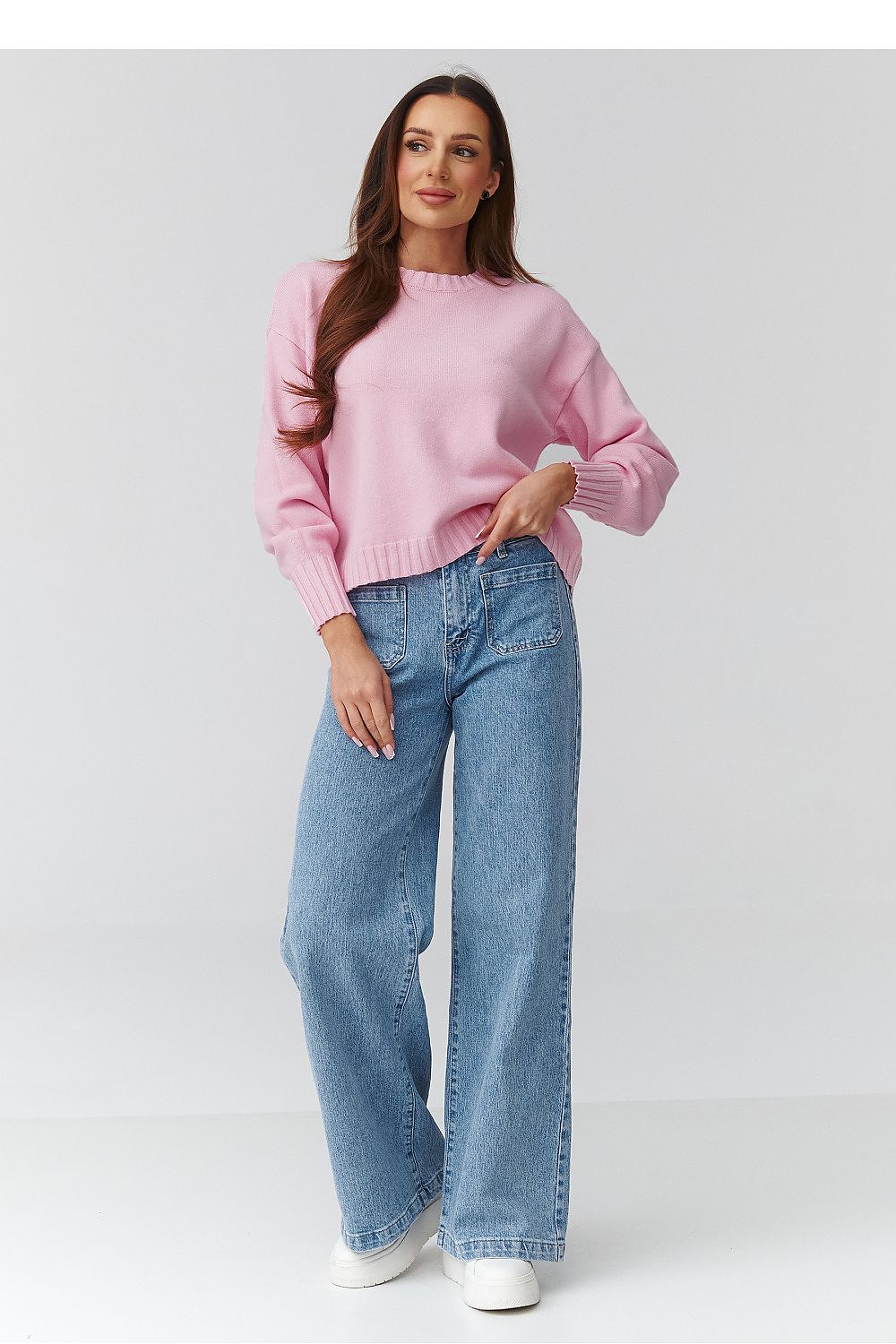 Jumper model 224104 Makadamia  Shop One Place