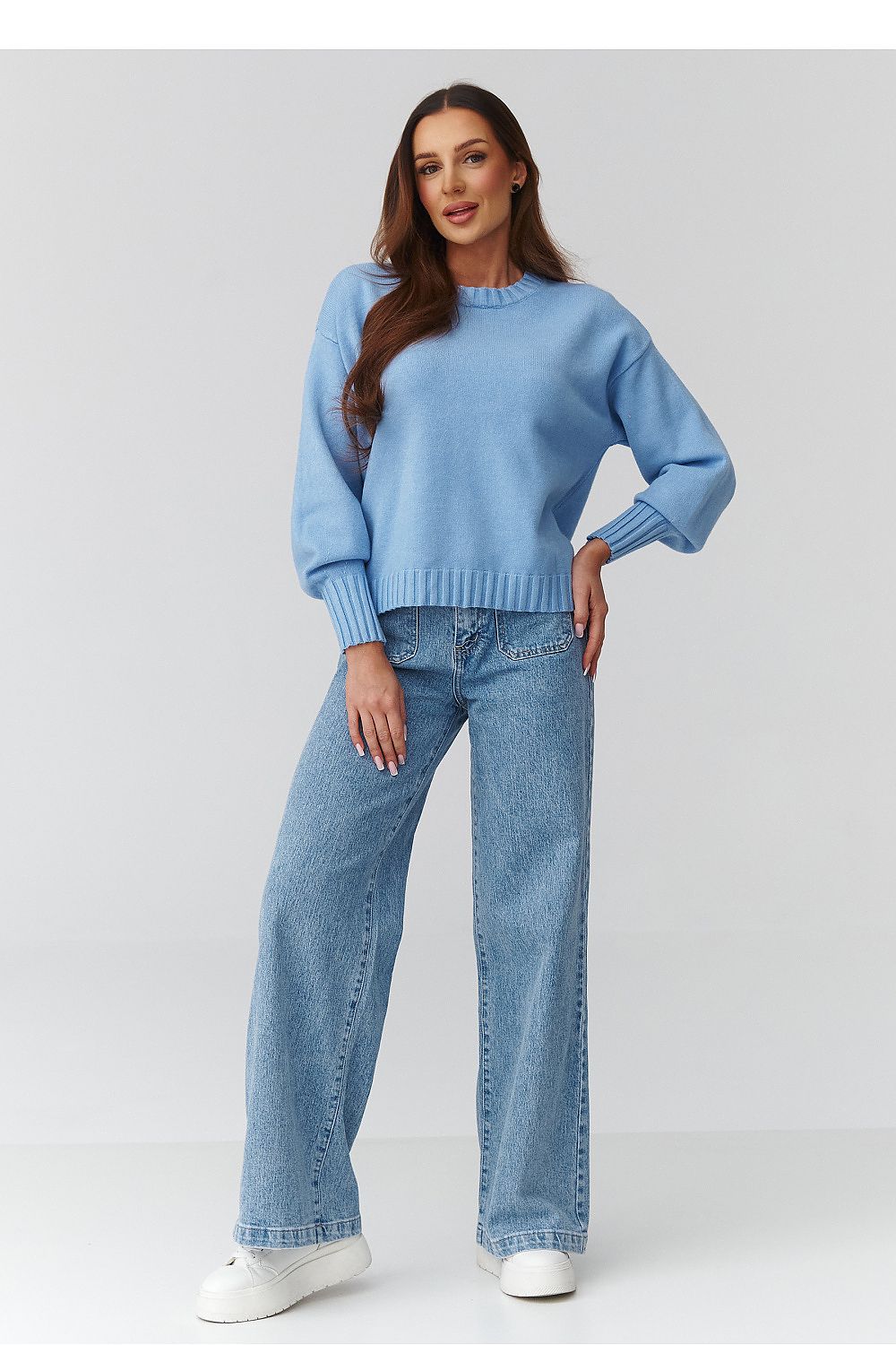 Jumper model 224104 Makadamia  Shop One Place