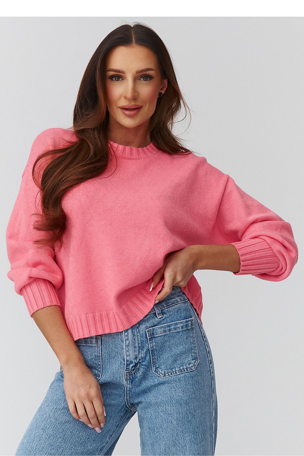 Jumper model 224104 Makadamia  Shop One Place