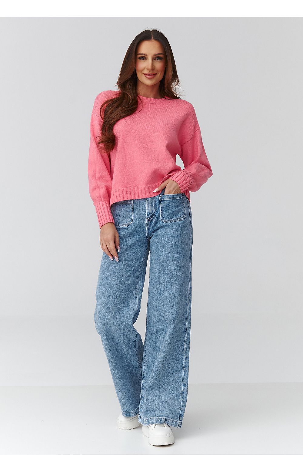 Jumper model 224104 Makadamia  Shop One Place