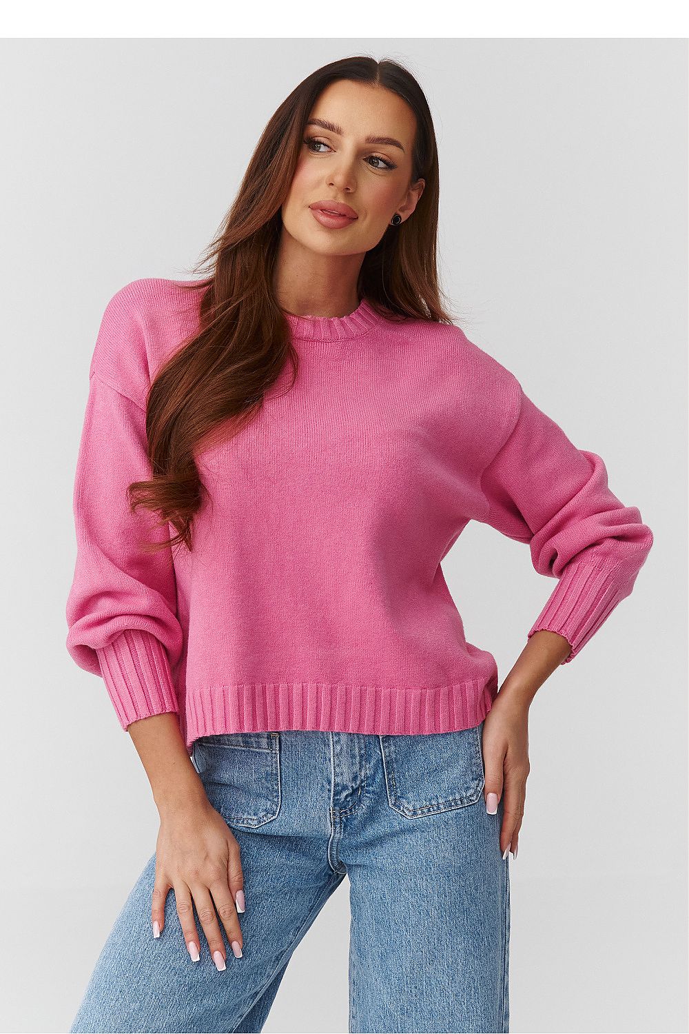 Jumper model 224104 Makadamia  Shop One Place