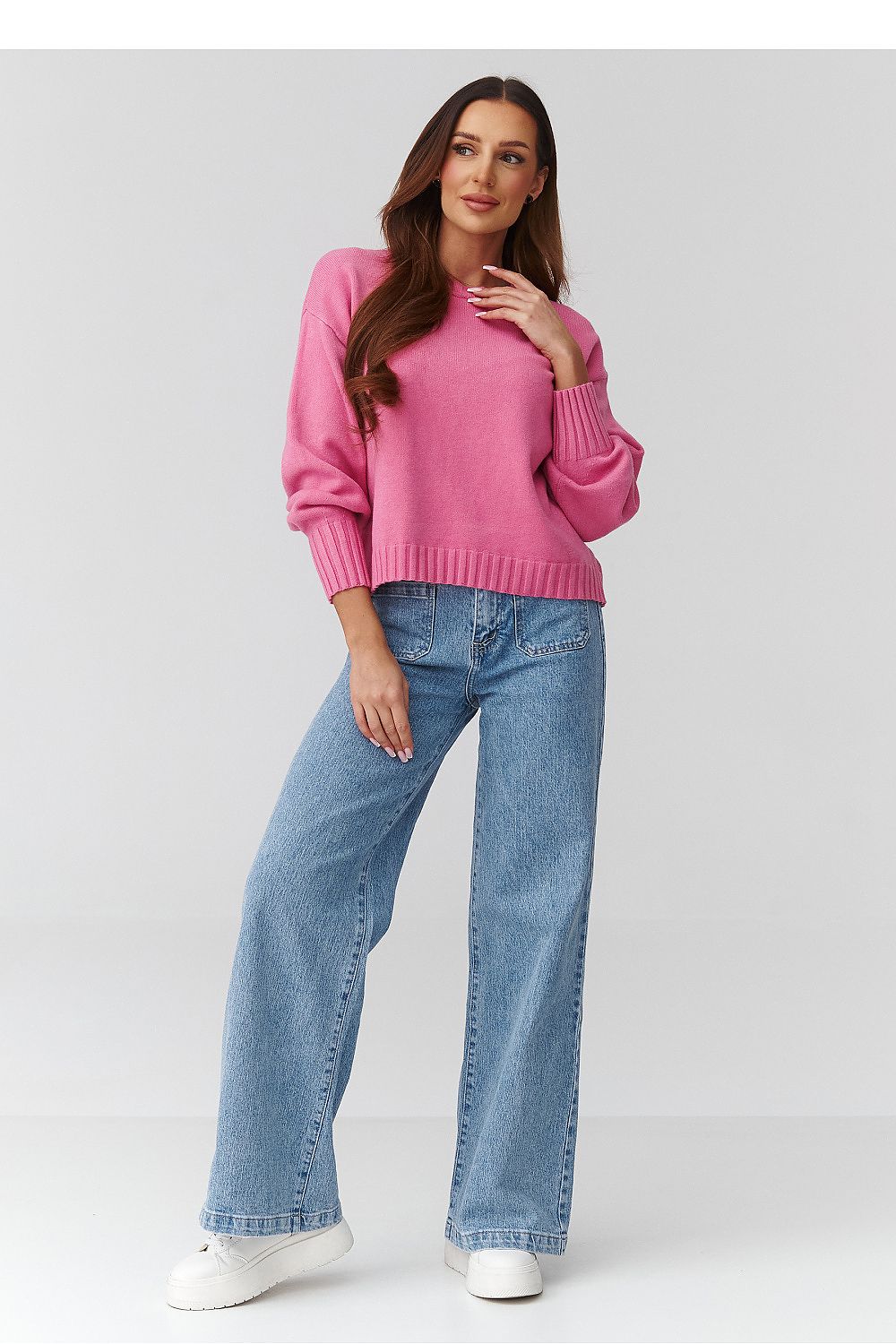 Jumper model 224104 Makadamia  Shop One Place