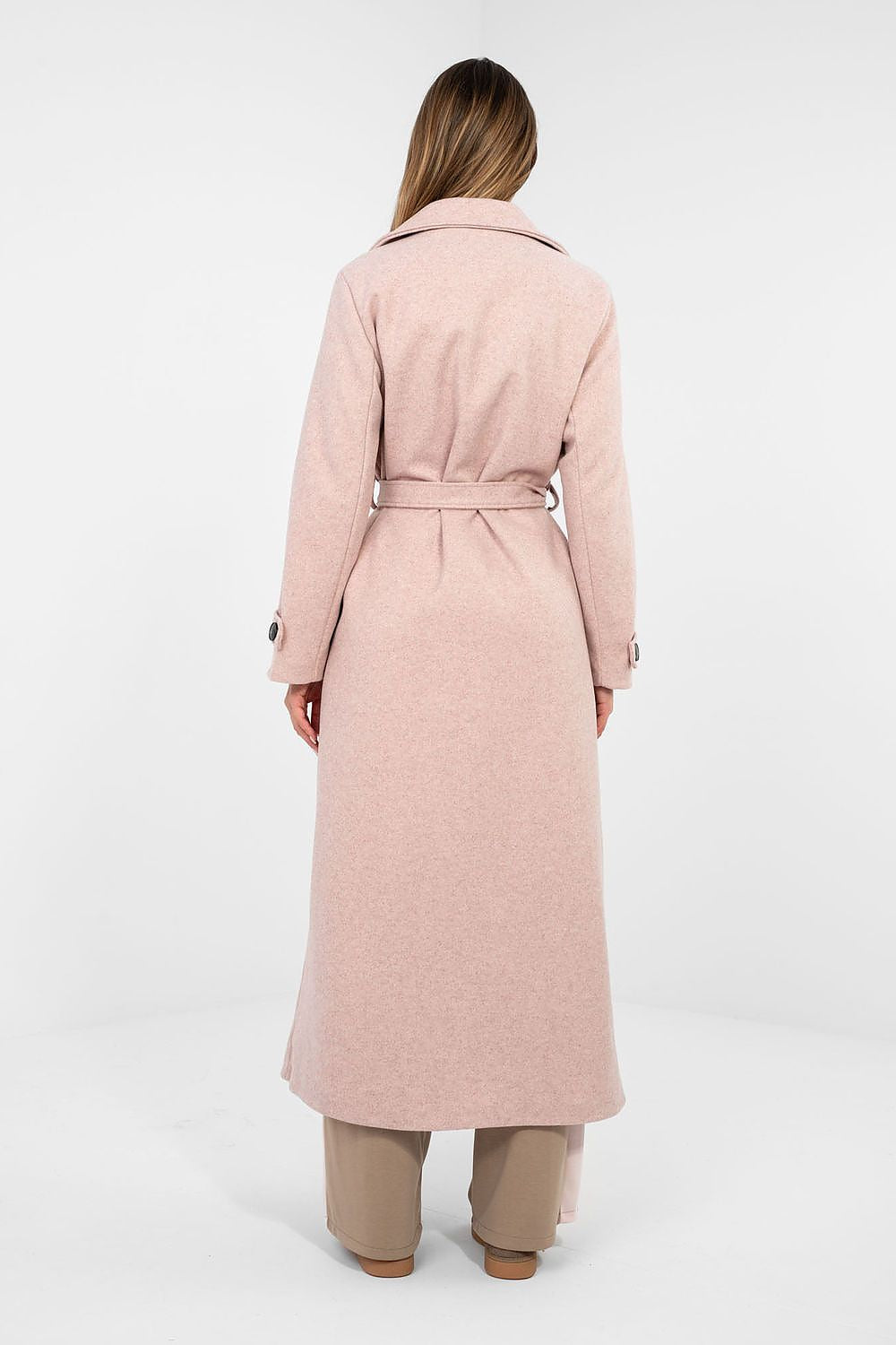 Classic Double-Breasted Trench Coat with Belt  Shop One Place