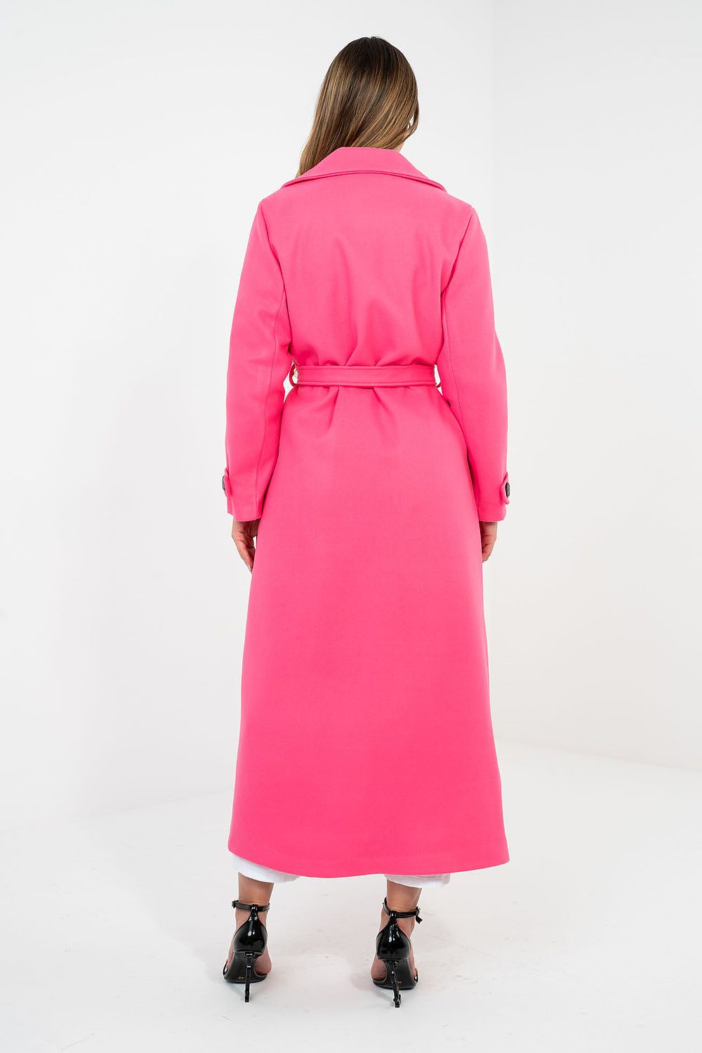 Classic Double-Breasted Trench Coat with Belt  Shop One Place
