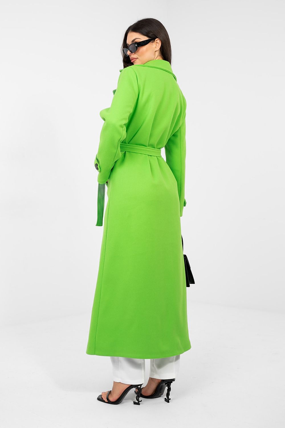 Classic Double-Breasted Trench Coat with Belt  Shop One Place