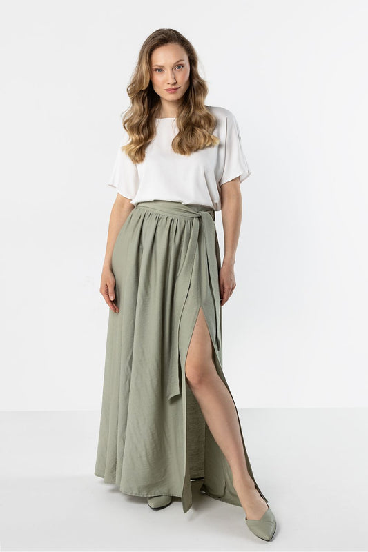 Long skirt model 225331 awama  Shop One Place