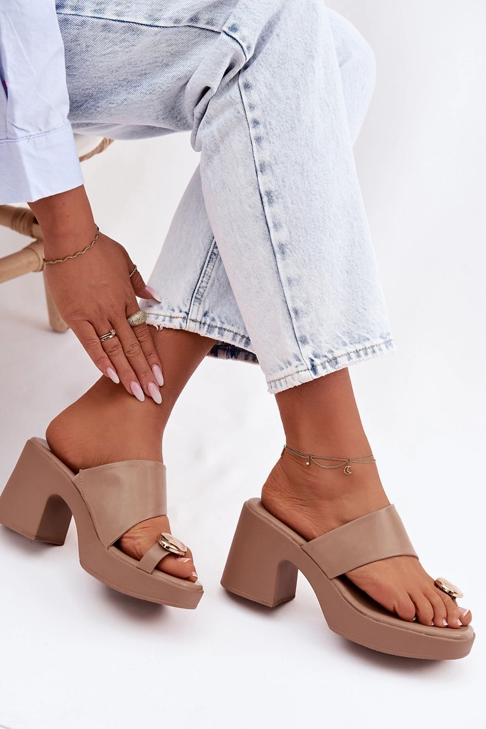 Heeled sandals model 225375 Step in style  Shop One Place