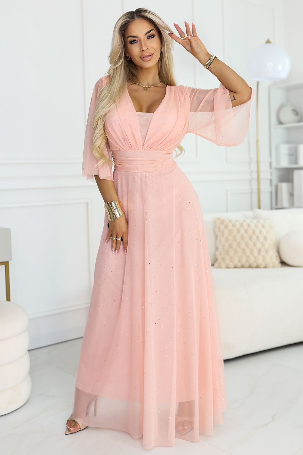 Long dress model 227117 Numoco  Shop One Place