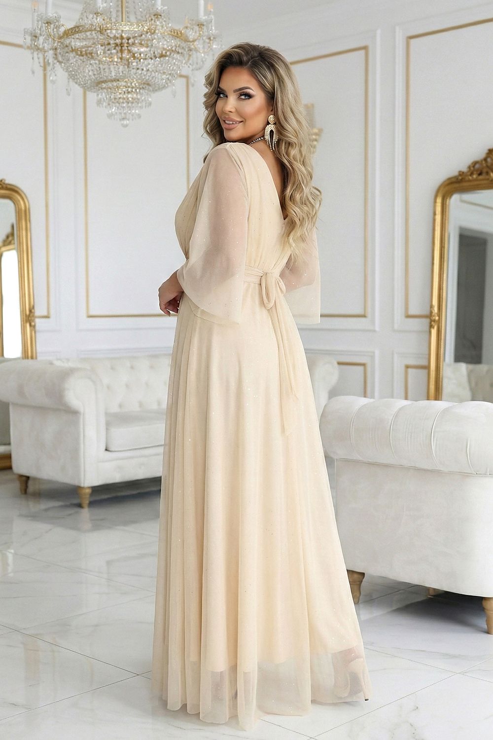 Long dress model 227117 Numoco  Shop One Place