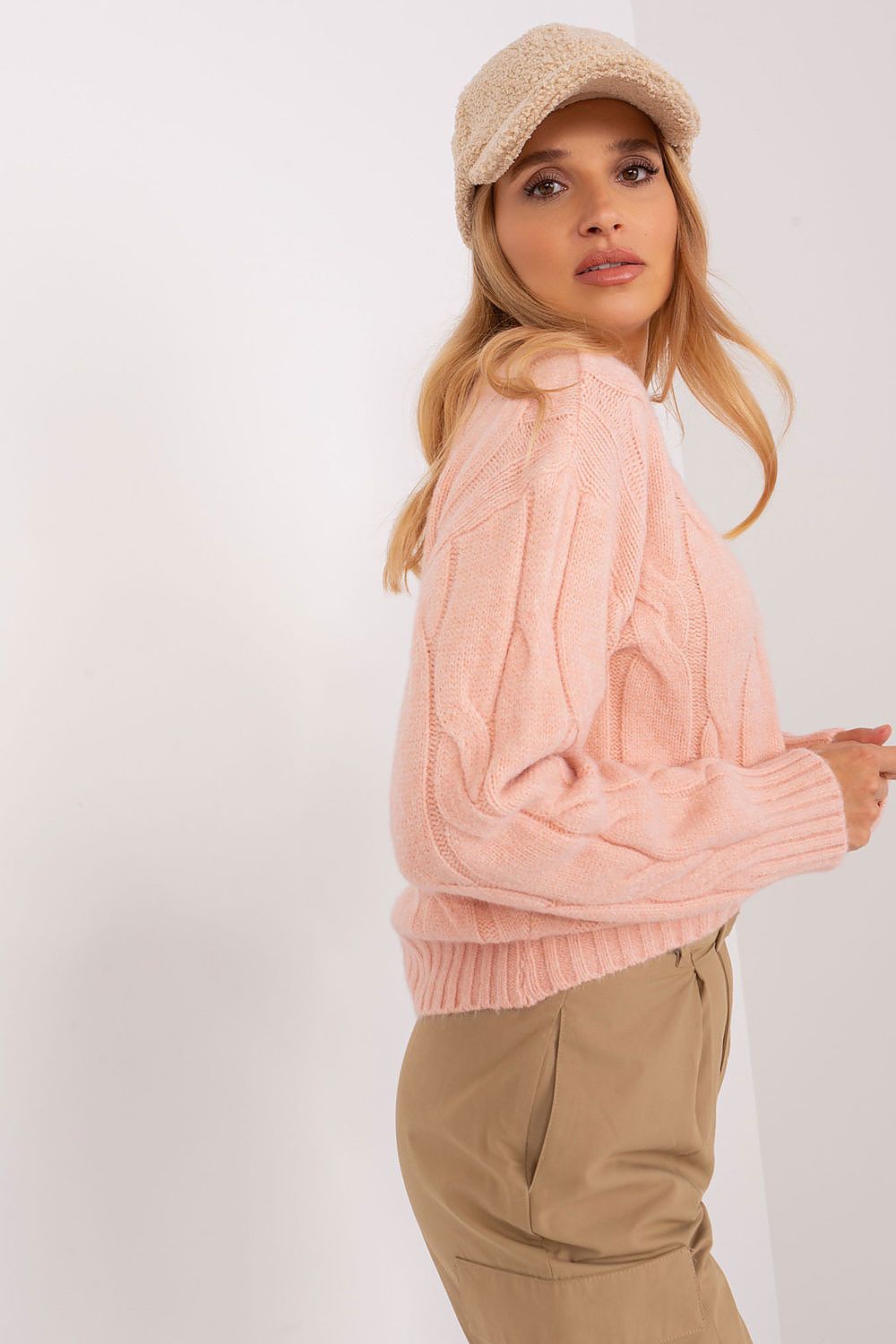 Women's Cable Knit Sweater – view 2