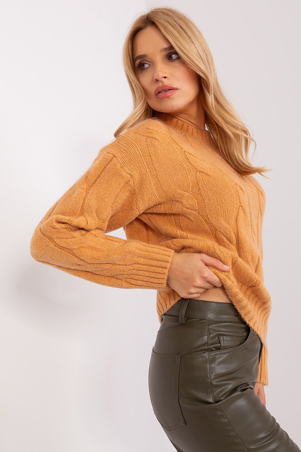 Women's Cable Knit Sweater – view 5