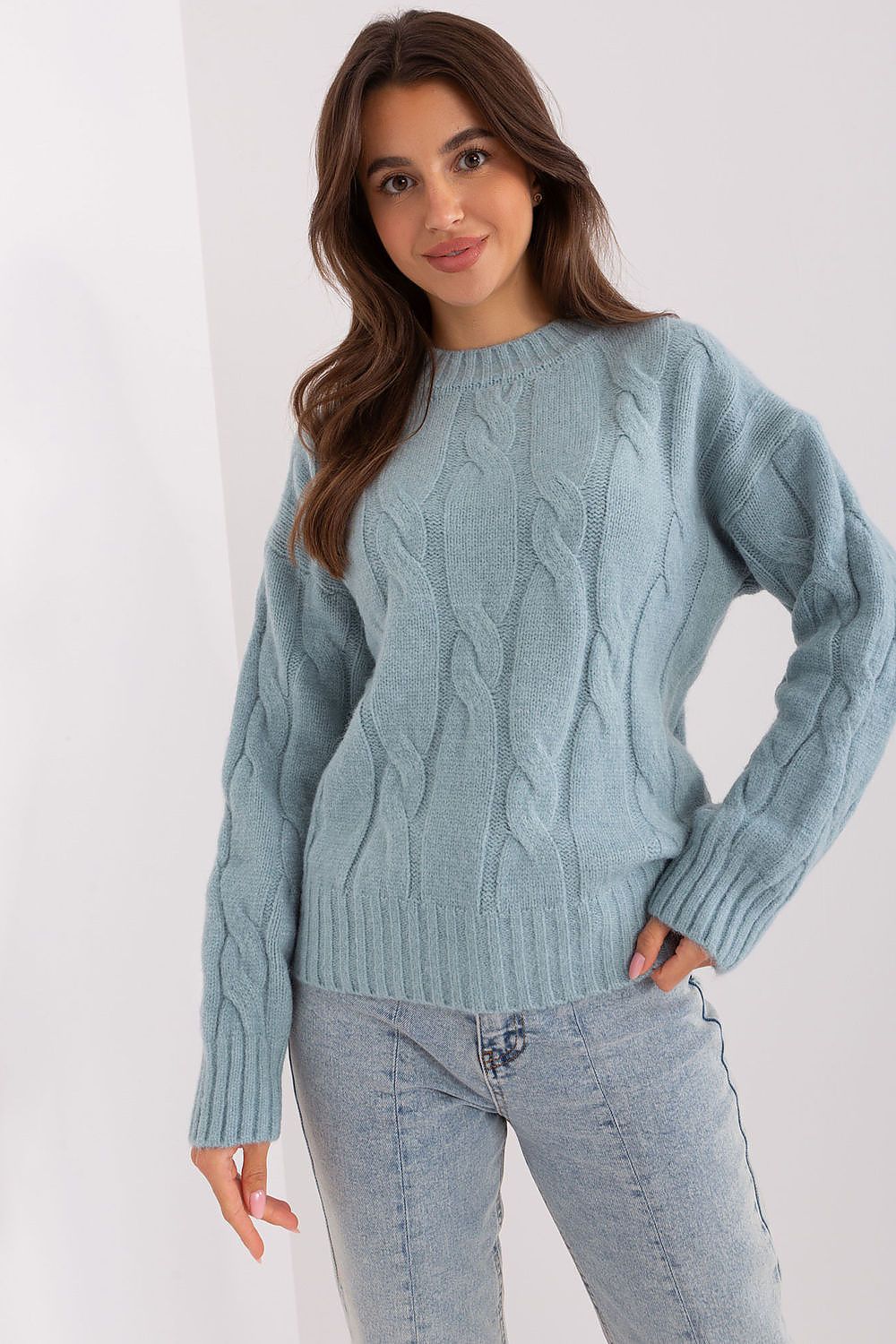 Women's Cable Knit Sweater – view 7