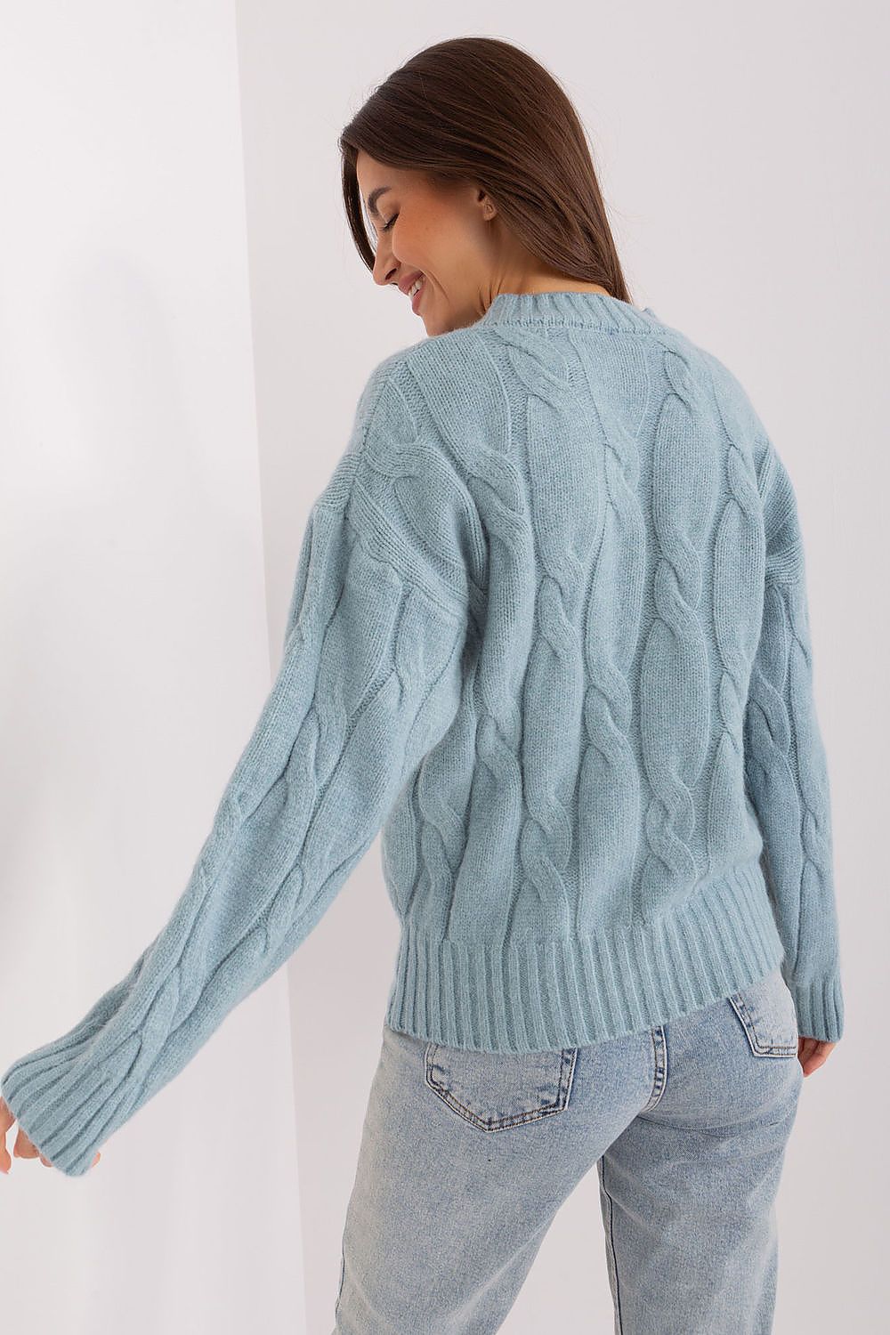 Women's Cable Knit Sweater – view 9