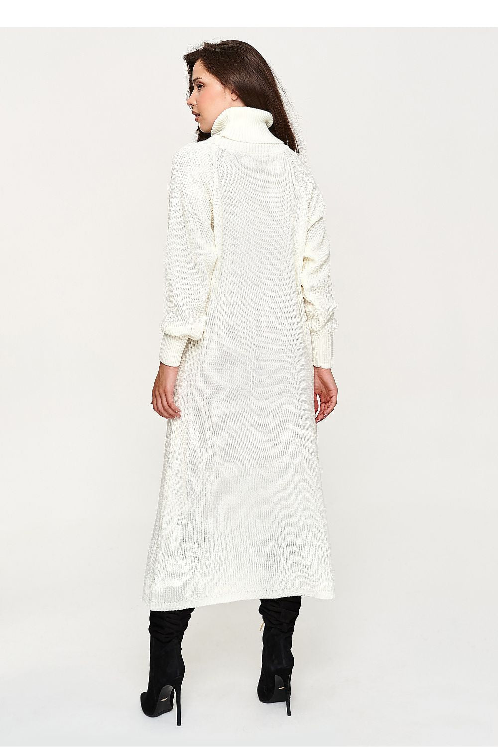 Women's Turtleneck Sweater Midi Dress – view 9