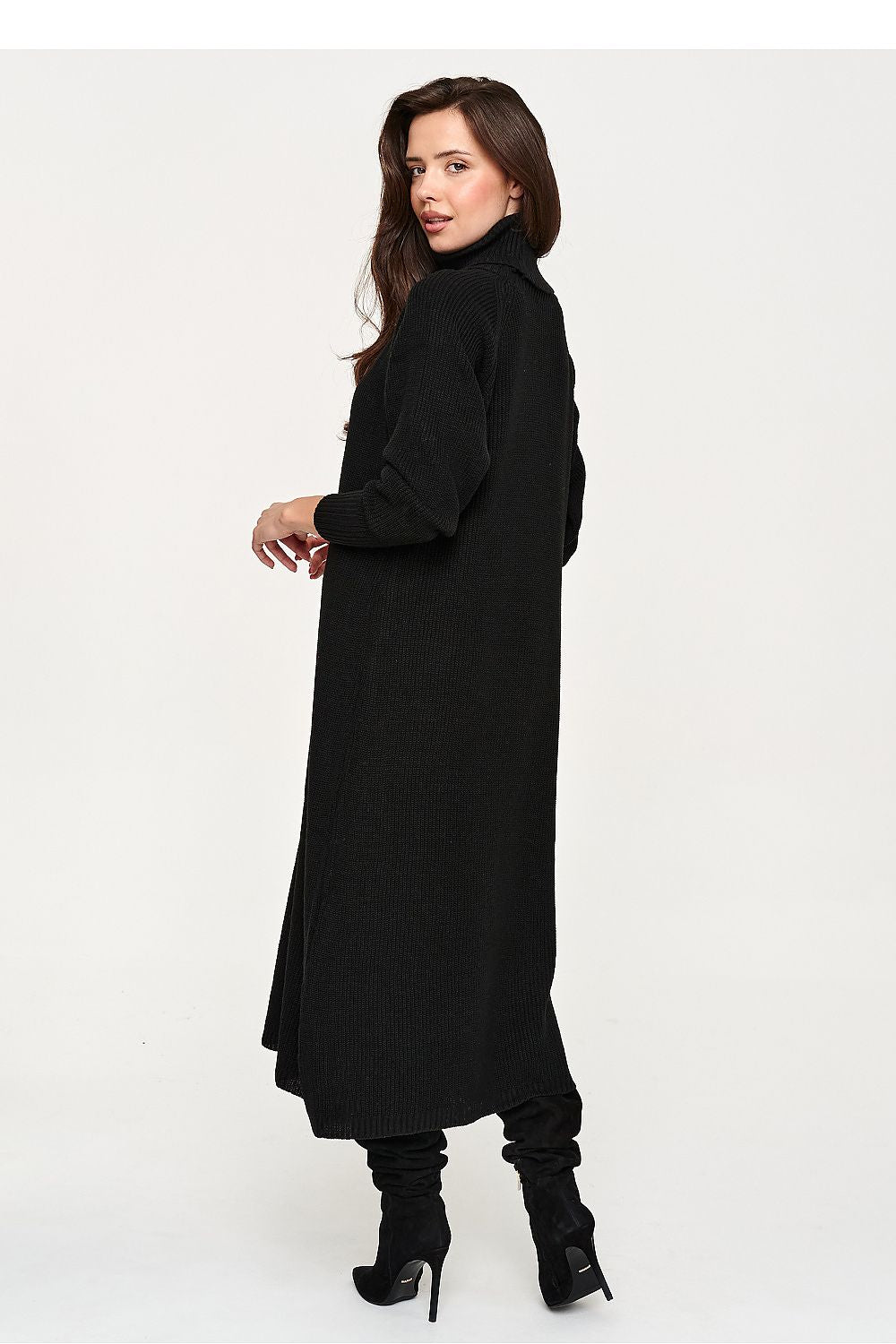 Women's Turtleneck Sweater Midi Dress – view 15