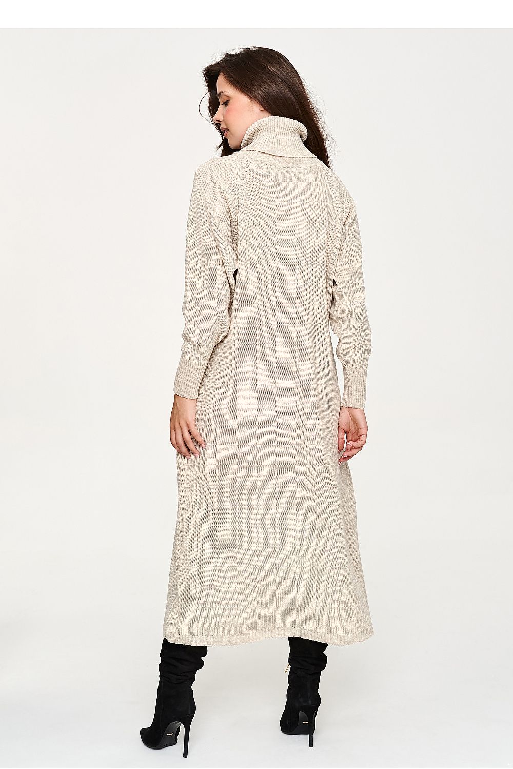 Women's Turtleneck Sweater Midi Dress – view 18