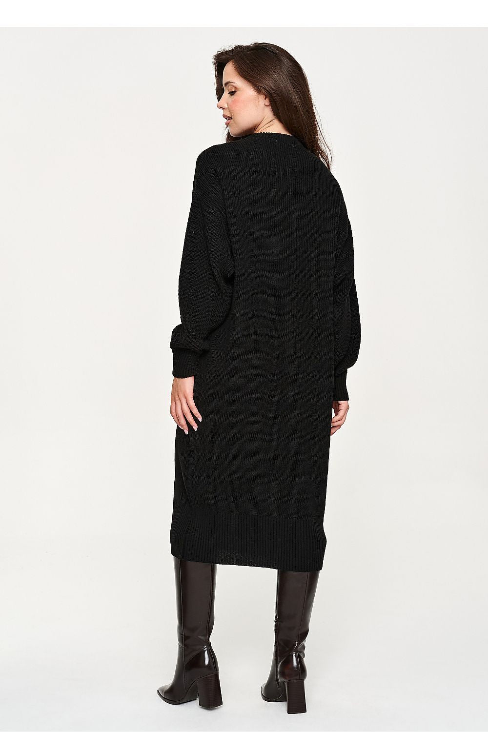 Women's Oversized Sweater Midi Dress – view 15