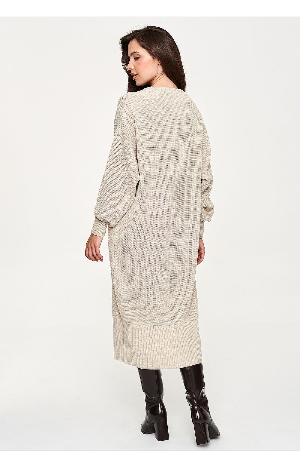 Women's Oversized Sweater Midi Dress – view 18