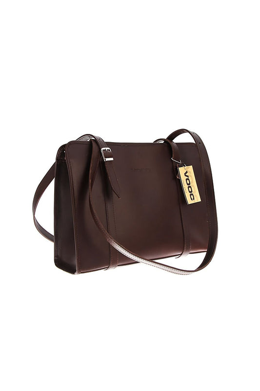 Ladies' Vintage P4p Leather Shoulder Bag