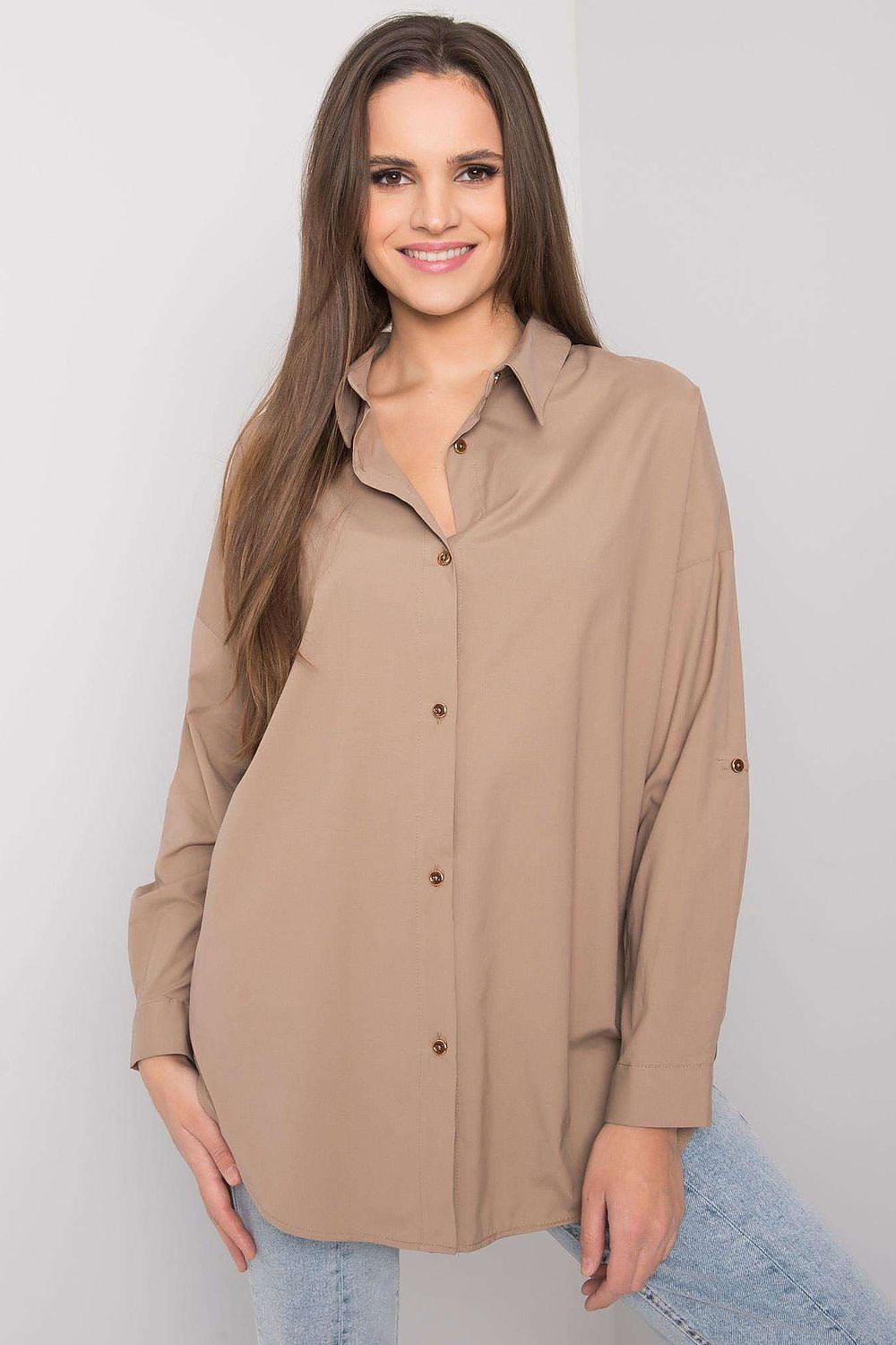 Ex Moda Long Sleeve Button Down Shirt