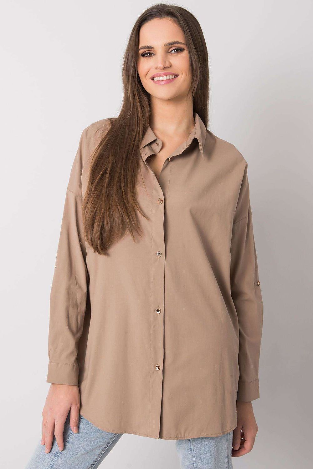 Ex Moda Long Sleeve Button Down Shirt