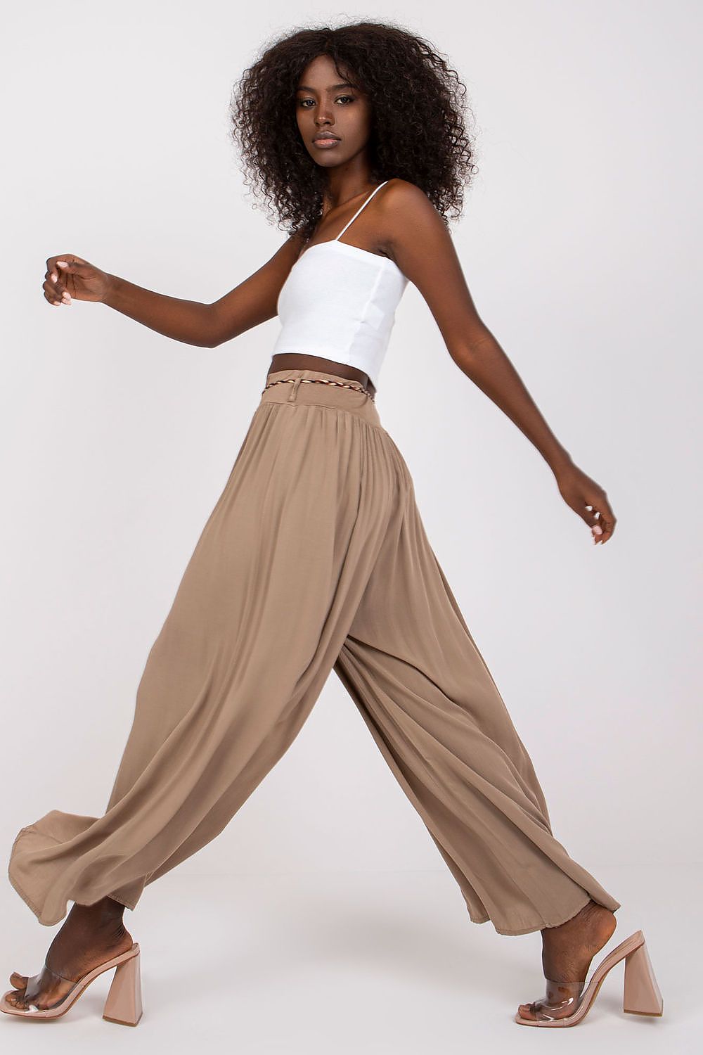 Wide-leg Trousers OCH BELLA  Shop One Place