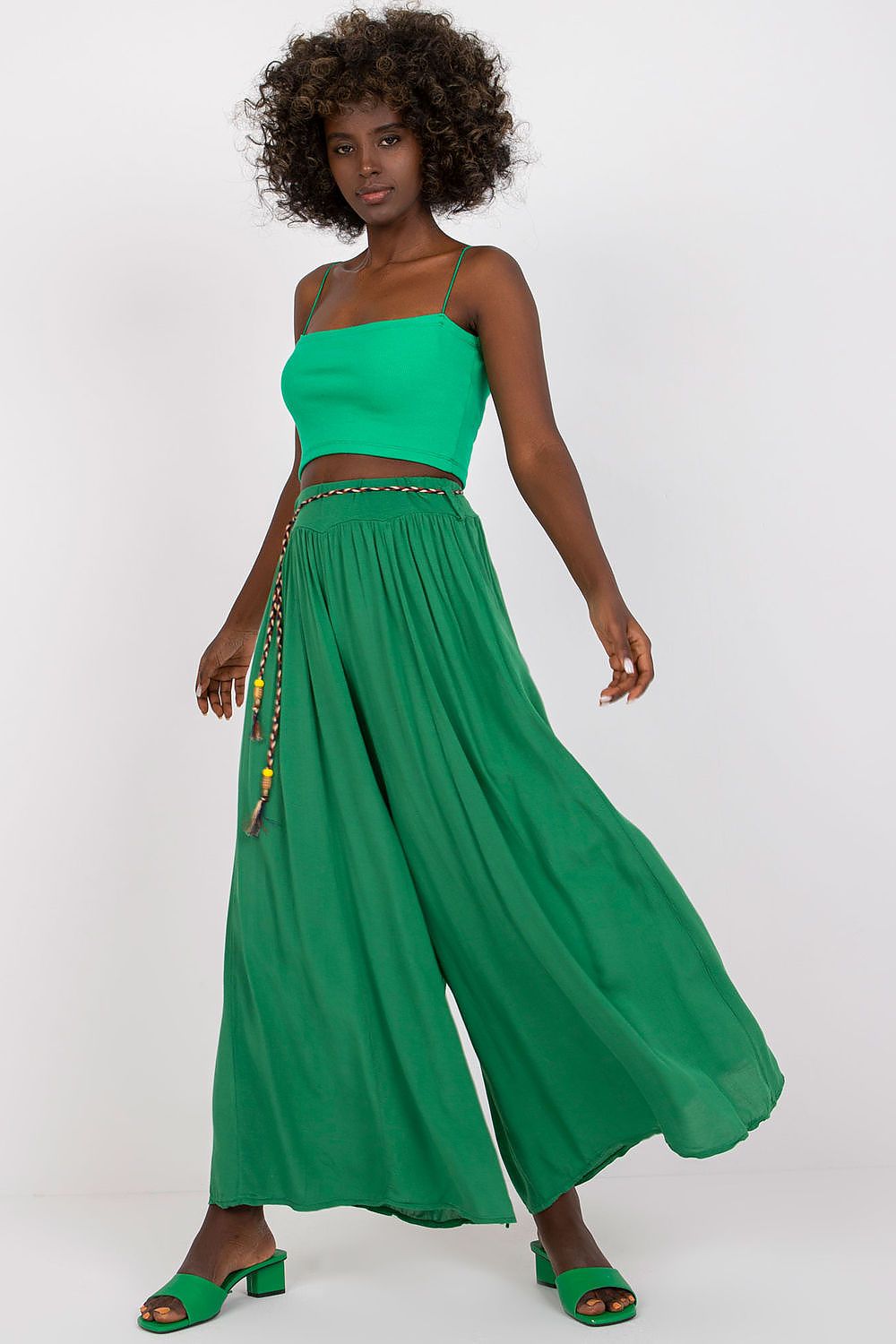 Wide-leg Trousers OCH BELLA  Shop One Place