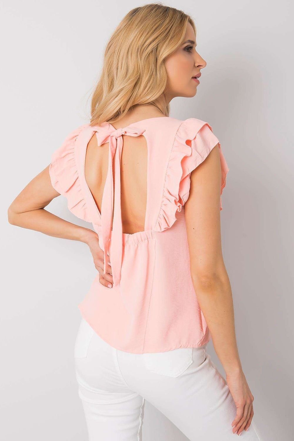 Och Bella Short Frill Sleeve Blouse