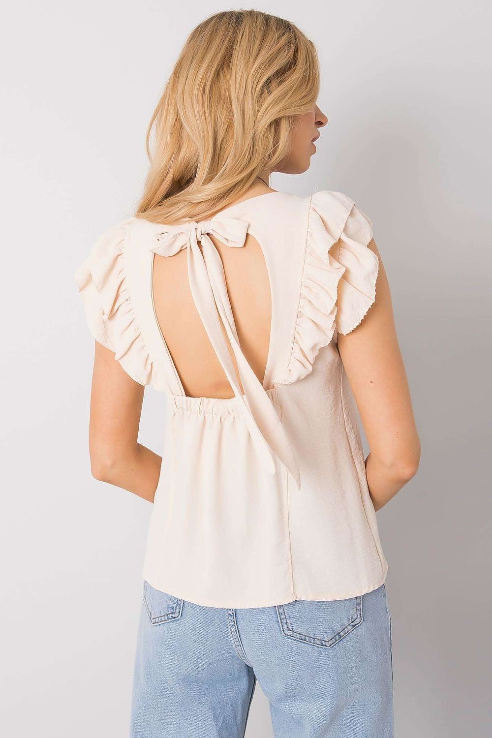 Och Bella Short Frill Sleeve Blouse