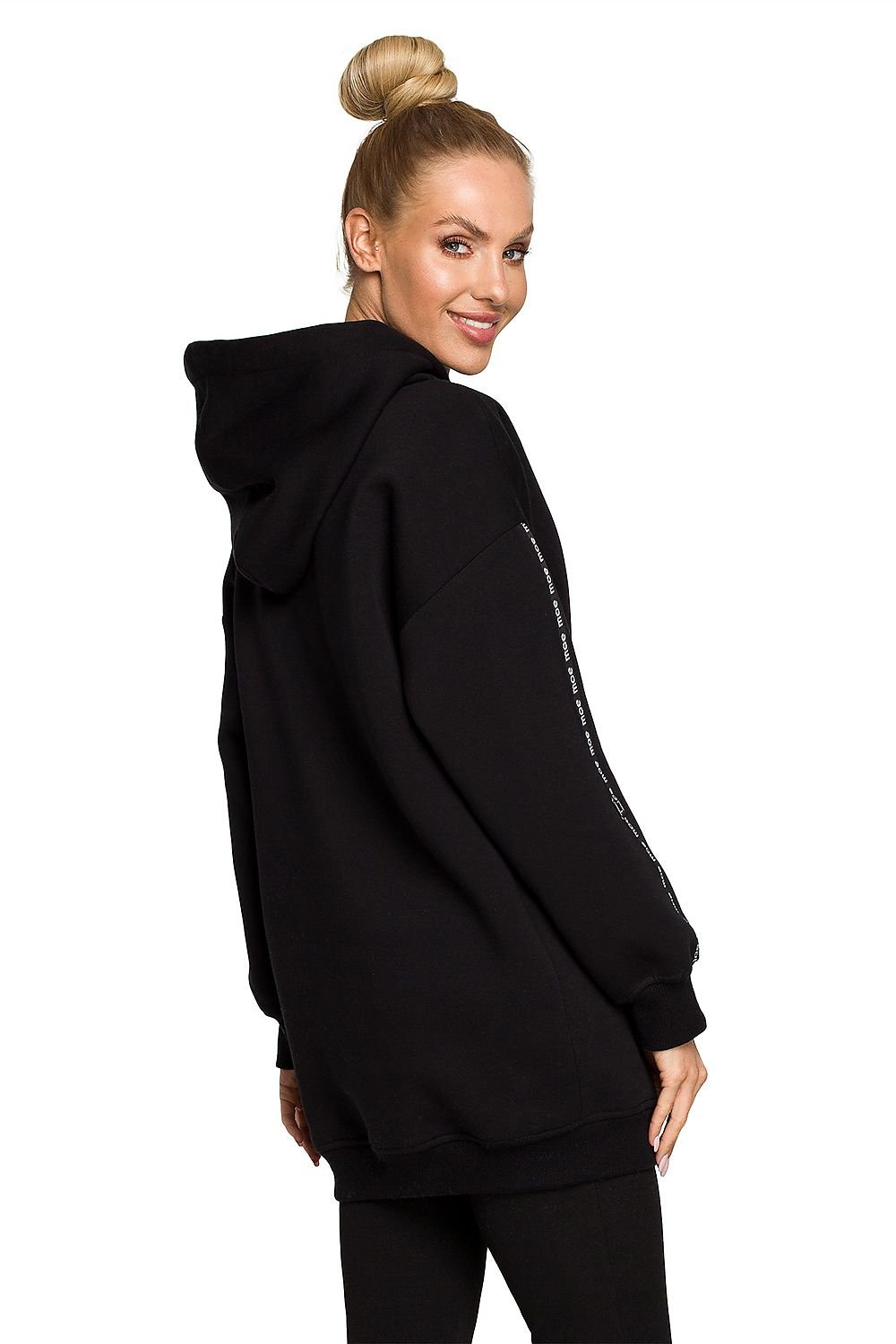 Unique Lampas Sweatshirt Tunic with Moe Brand Logo