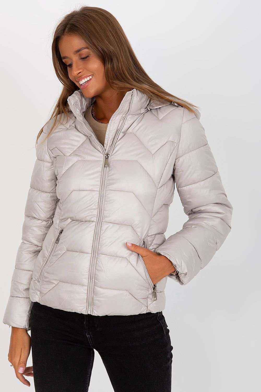 Women's Hooded Down Quilted Jacket