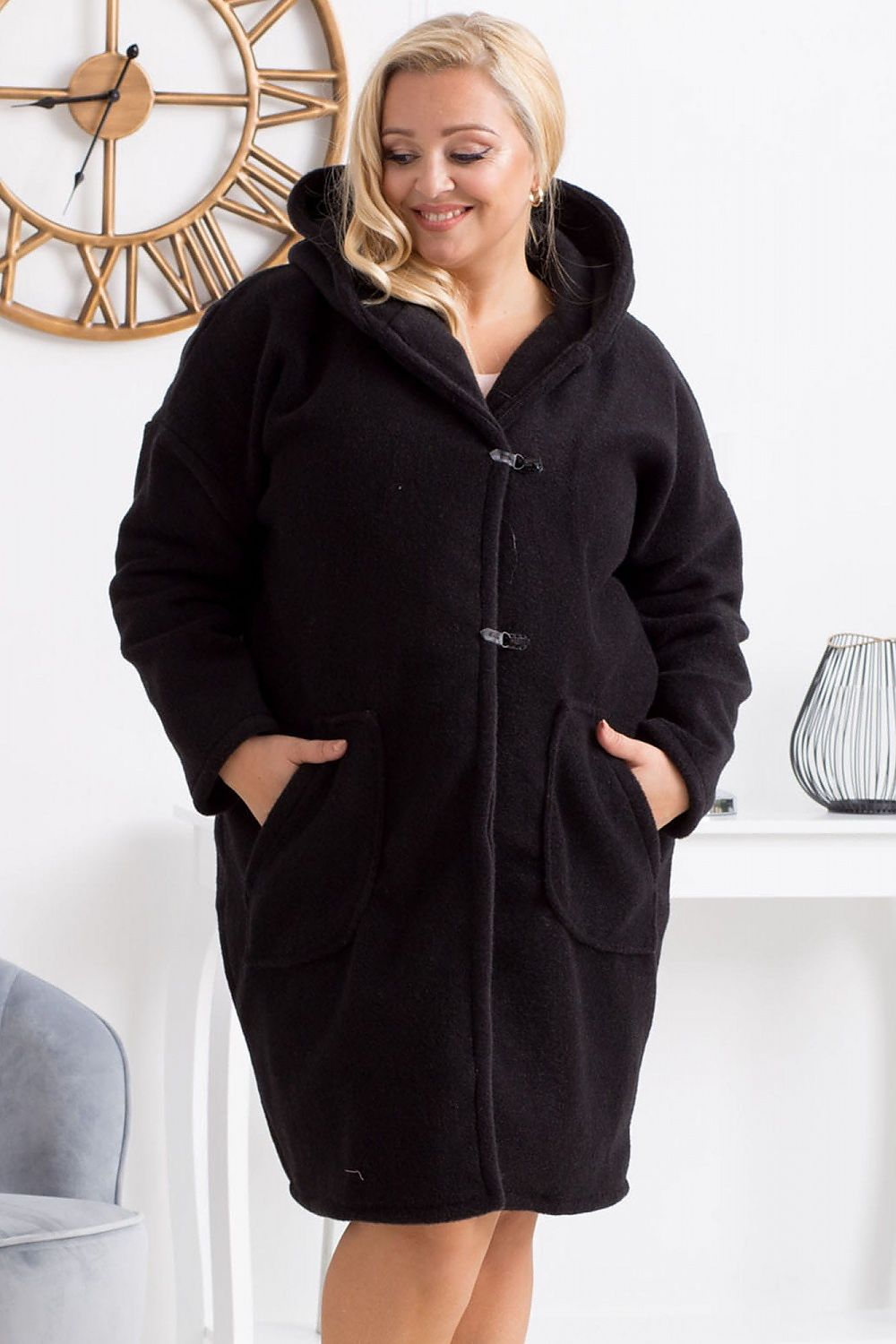 Plus Size Coat Ofelia  Shop One Place