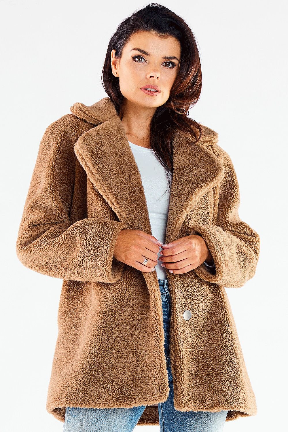 Awama Faux Fur Jacket