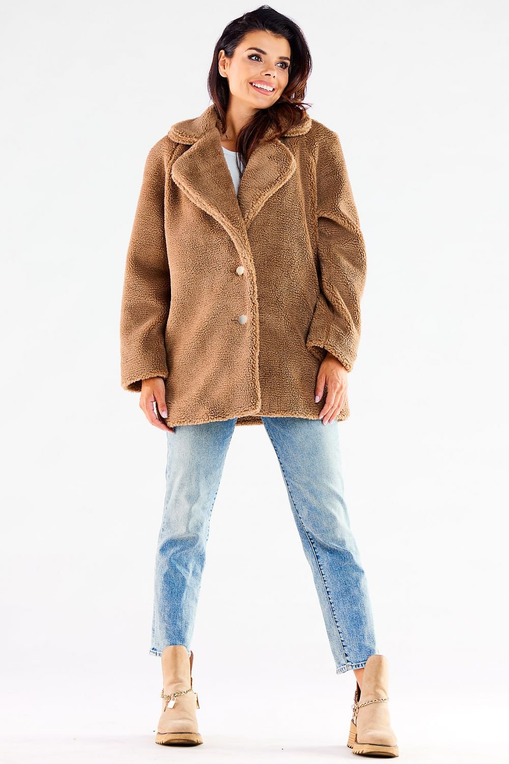 Awama Faux Fur Jacket