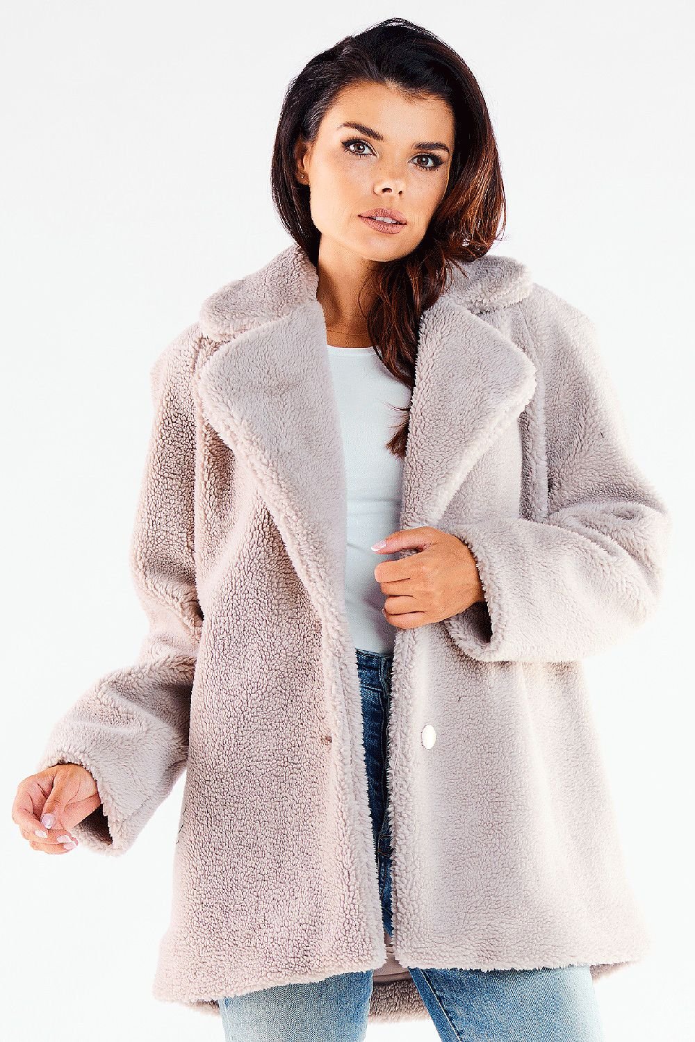 Awama Faux Fur Jacket