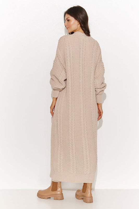 Long Open Front Cardigan with Ribbed Cuffs - Perfect for Fall/Winter  Shop One Place