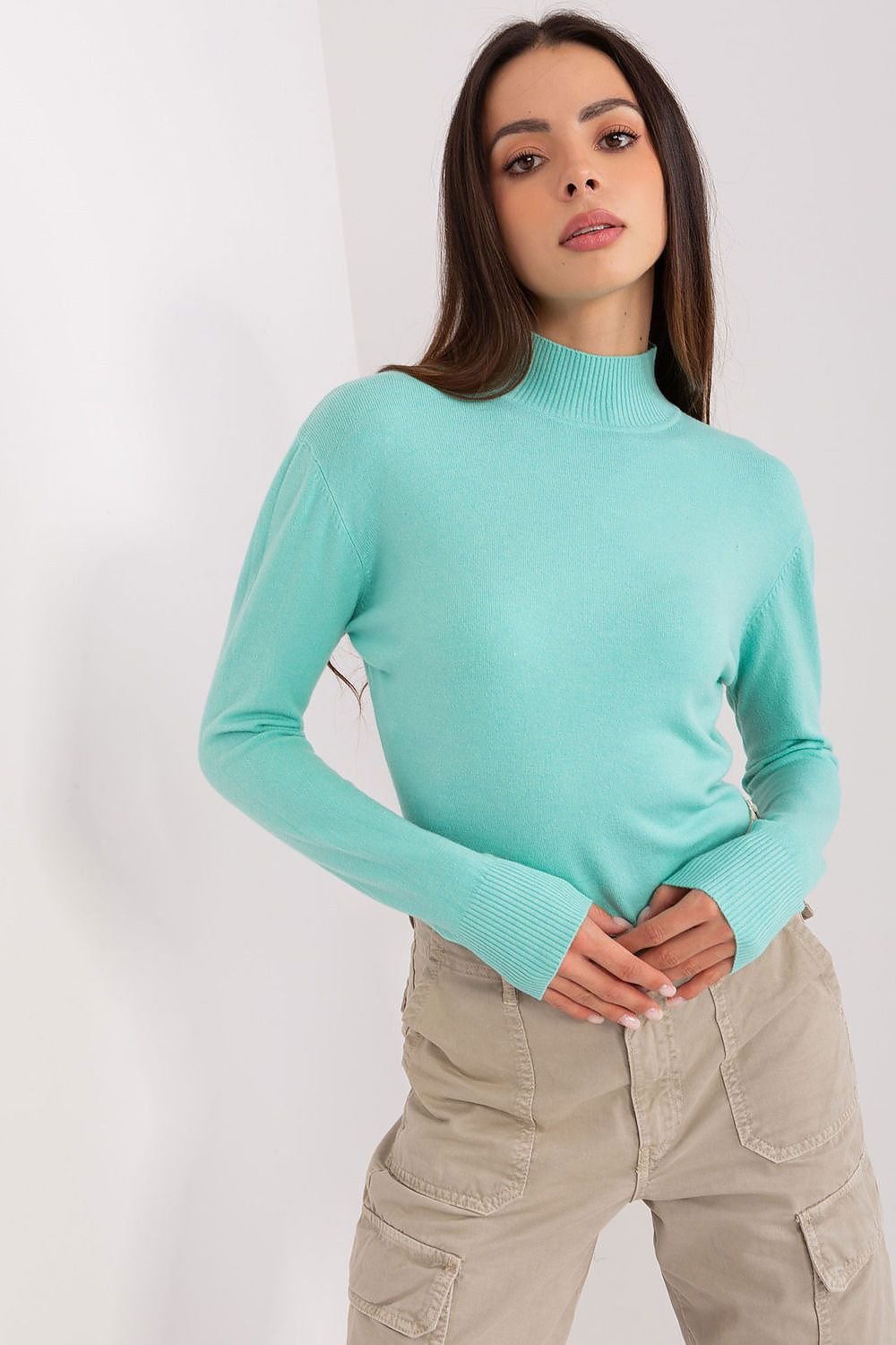 Factory Price Mock Turtleneck  Shop One Place