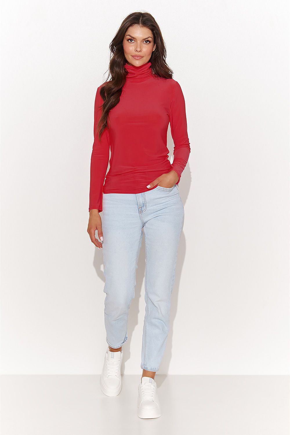 Women's Turtleneck Long Sleeve Blouse – view 5