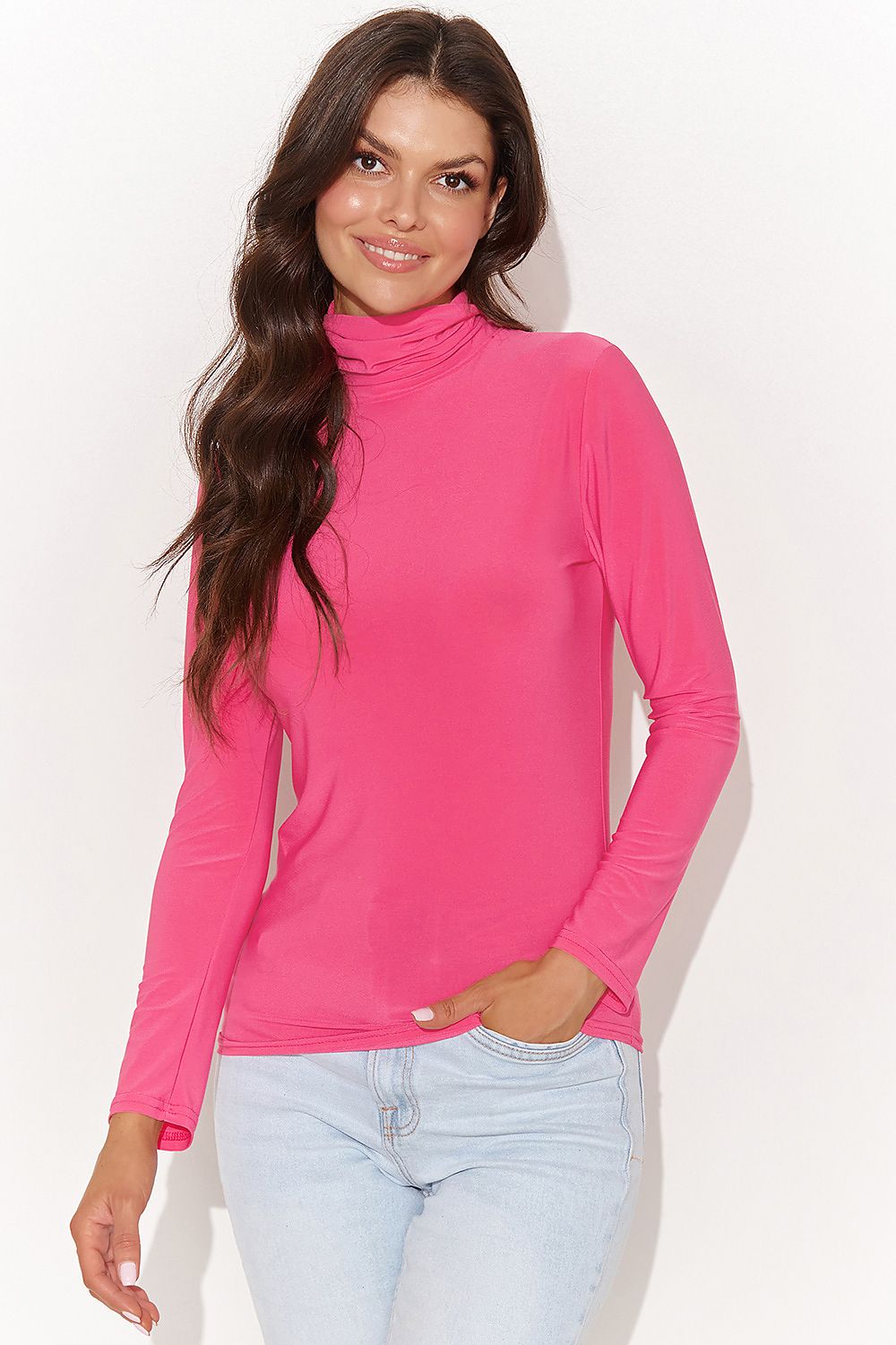 Women's Turtleneck Long Sleeve Blouse – view 10